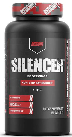 Redcon1 Silencer Non Stim Fat Burner 120 Capsules|Fat Burner|Bodyandfitness.com
