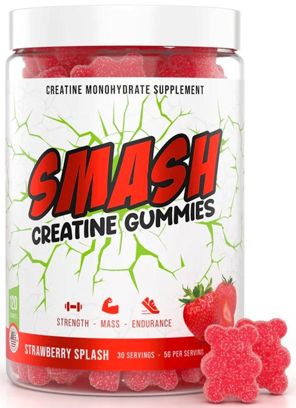 Smash Creatine Gummies 120 ct|Creatine|Bodyandfitness.com