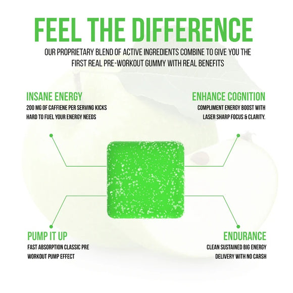 Smash Pre-Workout Gummies, Pumps, Energy|Pre Workout|Bodyandfitness.com