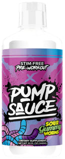 Pump Sauce Liquid Pre-Workout Stim Free-5
