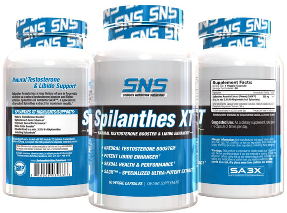 Serious Nutrition Solutions SNS Spilanthes XT|Test Booster|Bodyandfitness.com