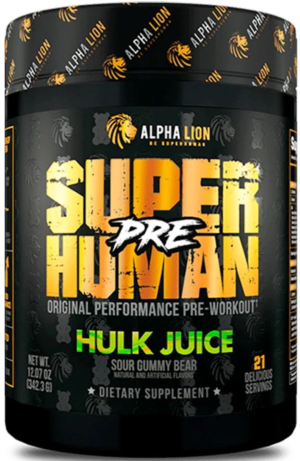 Alpha Lion SuperHuman Pre Performance Pre-Workout