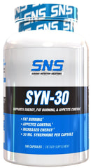 Serious Nutrition Solutions SNS SYN-30 Fat Burner 180 Caps|Appetite Control|Bodyandfitness.com
