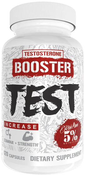 5% Nutrition Test Booster 120 Capsules