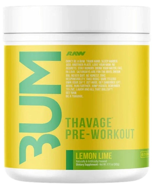 Raw Nutrition Thavage Pre-Workout