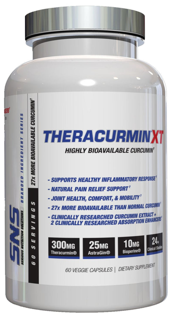 SNS Serious Nutrition Solutions Theracurmin XT - 60 Capsules|Joint Support|Bodyandfitness.com