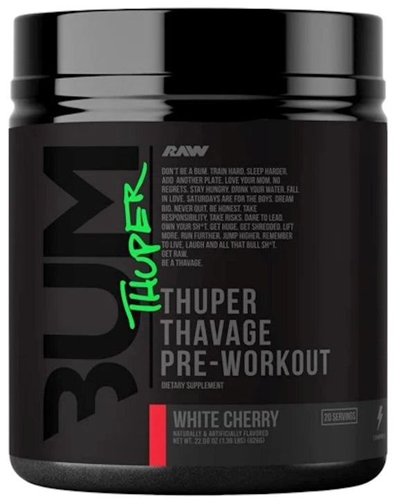 Raw Nutrition BUM Thuper Thavage Pre-Workout