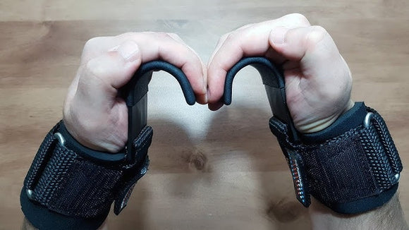 GenXLabs Heavy Duty Weight Lifting Power Hooks