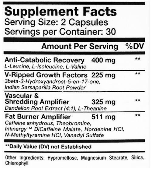 Hi-Tech Lean Muscle Gain V-Ripped