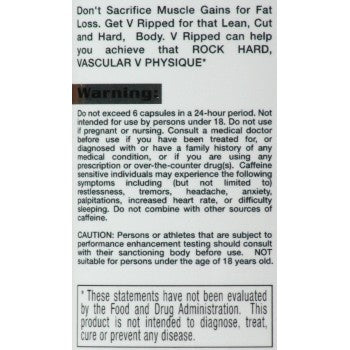 GenXLabs V-Ripped Lean Muscle|Hardcore|Bodyandfitness.com