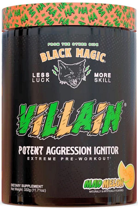 Black Magic Supply Villain High Stimulant/Focus Pre-Workout|Pre-Workout|Bodyandfitness.com