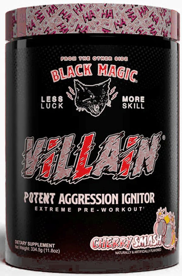 Black Magic Supply Villain High Stimulant/Focus Pre-Workout|Pre-Workout|Bodyandfitness.com