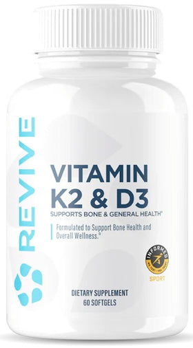 Revive Vitamin K2 & D3 - 60 Softfgel|Bone Health|Bodyandfitness.com