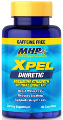 MHP Xpel Caffeine Free 80 Caps|Diuretics|Bodyandfitness.com