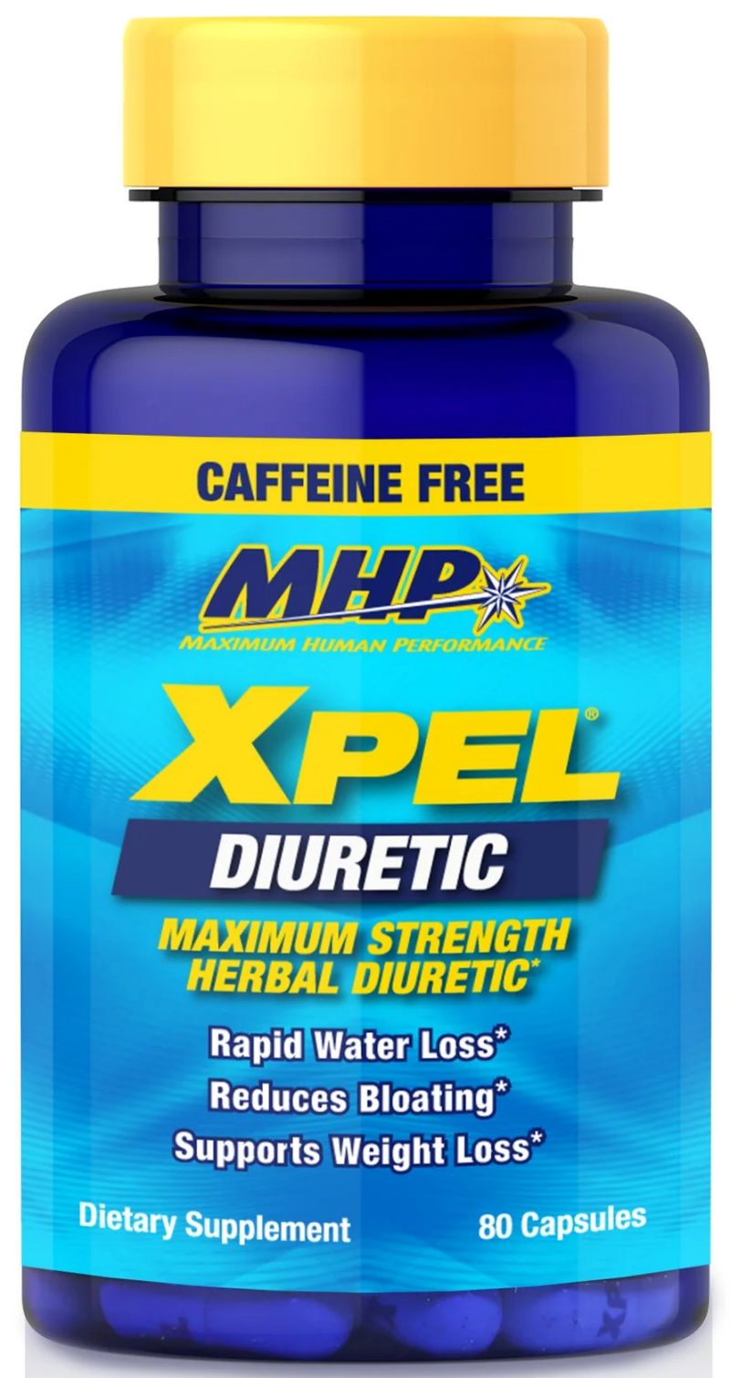 MHP Xpel Caffeine Free 80 Caps