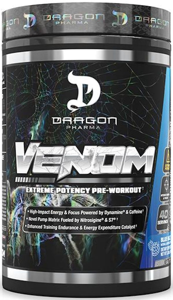 Dragon Pharma Venom 40 servings||Bodyandfitness.com