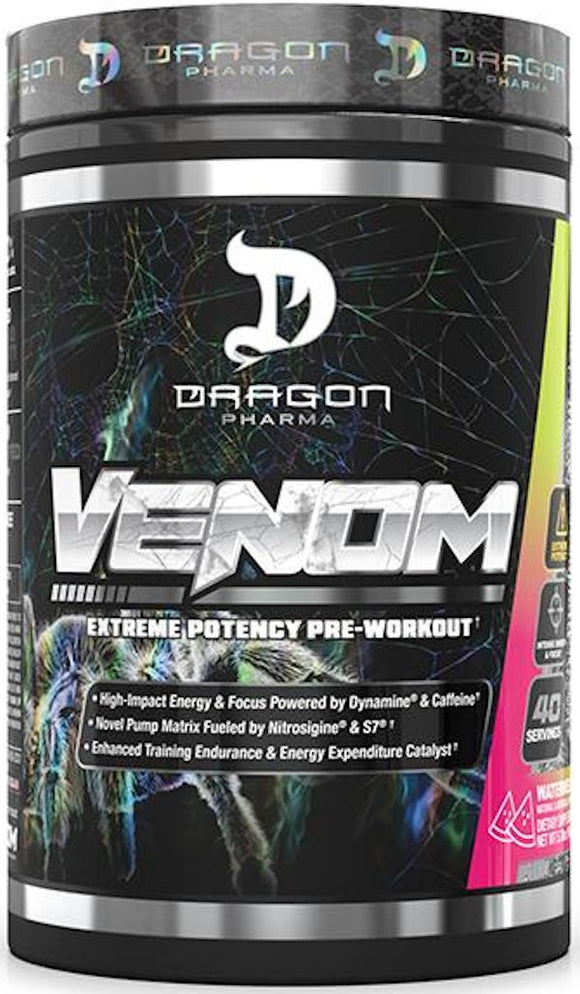 Dragon Pharma Venom 40 servings||Bodyandfitness.com
