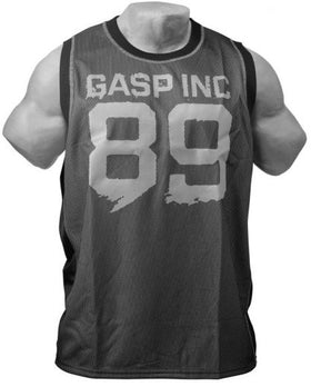 GASP NO1 MESH TANK Black||Bodyandfitness.com