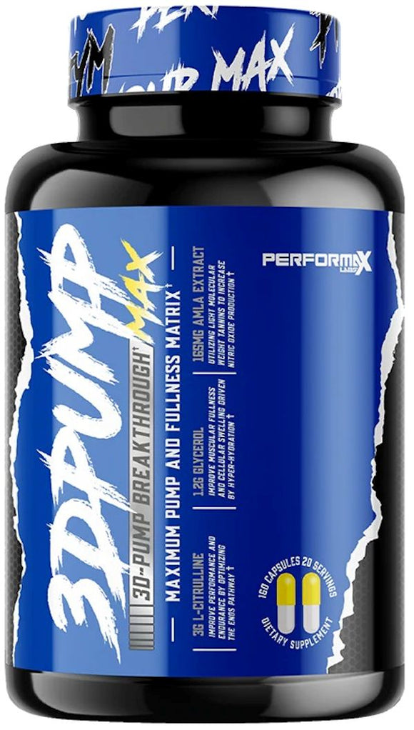 Performax Labs 3DPump Max 160 Capsules|Muscle Pumps|Bodyandfitness.com