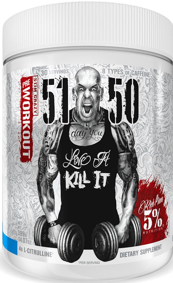 5% Nutrition 5150 High Stim Pre-Workout 30 Servings|Citrulline|Bodyandfitness.com