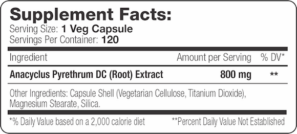 Serious Nutrition Solution SNS Anacyclus XT 120 Veg-Caps|Test Booster|Bodyandfitness.com