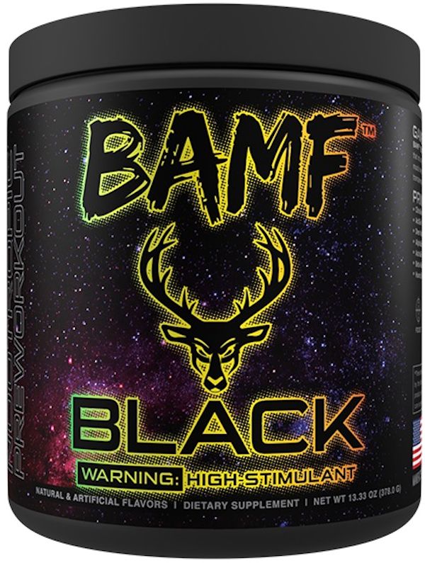 DAS Labs Bucked Up BAMF Black High Stimulant Body and Fitness