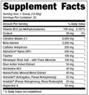 DAS Labs Bucked Up BAMF Black High Stimulant Nootropic Pre-Workout|Pre-Workout|Bodyandfitness.com