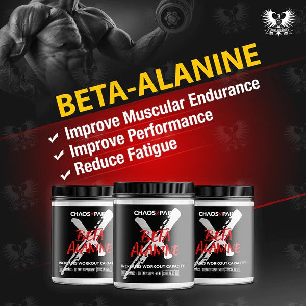 Chaos and Pain Beta-Alanine banner