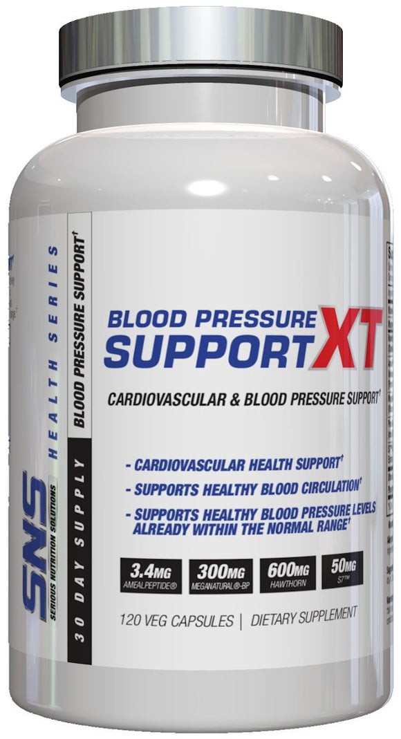 Serious Nutrition Solutions SNS Blood Pressure Support XT 120 Caps|Health Care|Bodyandfitness.com