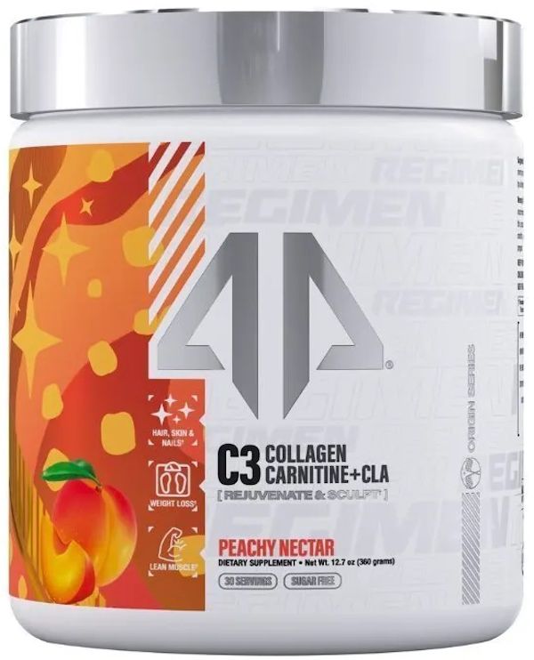 AP Sports Regimen C3 Collagen Carnitine CLA peach