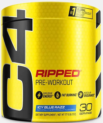 Cellucor C4 Ripped Pre-Workout 30 servings|Creatine|Bodyandfitness.com