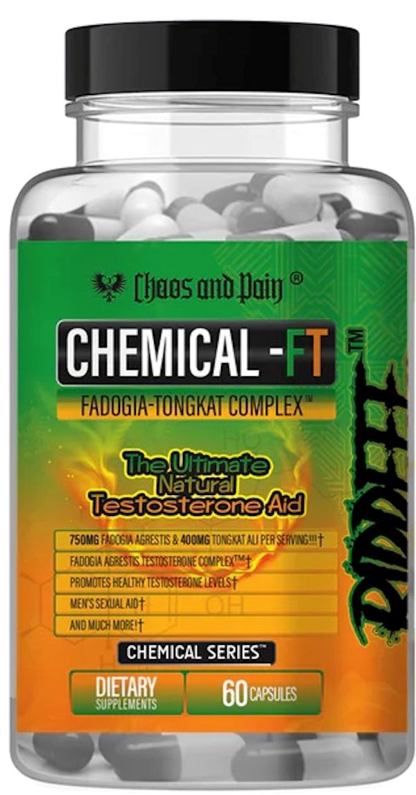 Chaos and Pain CHEMICAL FT Fadogia -Tongkat test booster