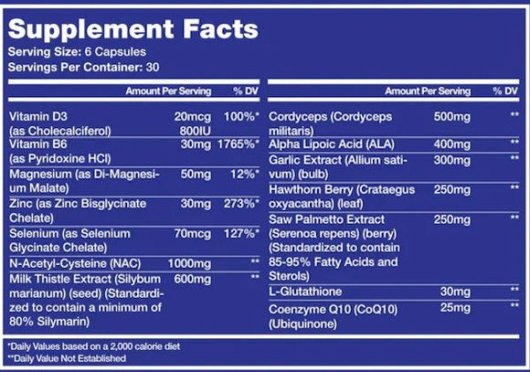 Chaos and Pain Chemical OD Liver and Organ Support||Bodyandfitness.com
