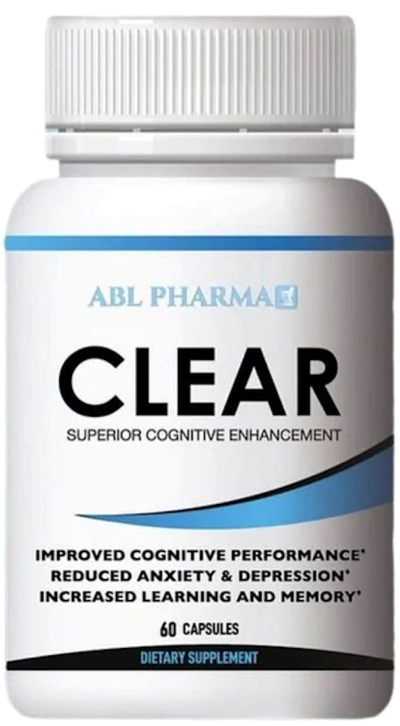 ABL Pharma Clear Anxiety Support|Memory|Bodyandfitness.com