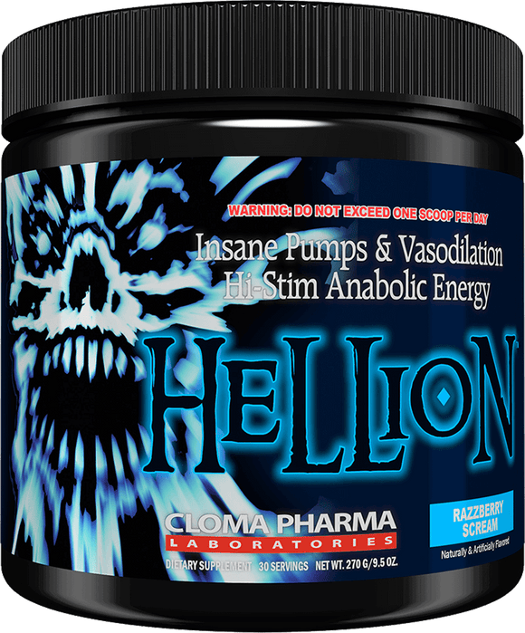 Cloma Pharma Hellion 30 servings||Bodyandfitness.com