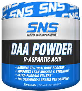 Serious Nutrition Solutions SNS DAA Powder|D-Aspartic Acid|Bodyandfitness.com