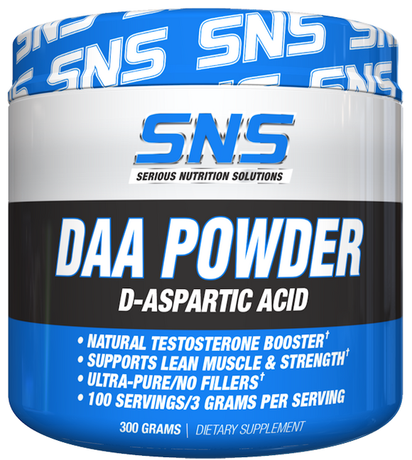 Serious Nutrition Solutions SNS DAA Powder|D-Aspartic Acid|Bodyandfitness.com