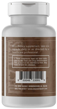 Chaos and Pain DEEZ NUTS - Grass-Fed Beef Testicle back