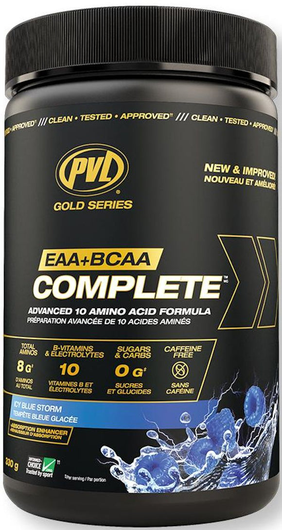 Pure Vita Labs EAA + BCAA Complete Advanced Amino Acid Formula|BCAA|Bodyandfitness.com