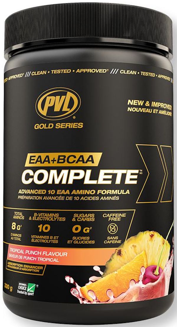 Pure Vita Labs EAA + BCAA Complete Advanced Amino Acid Formula peach