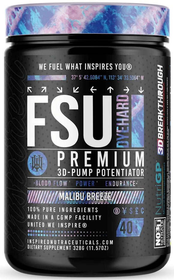 Inspired Nutraceuticals FSU Dyehard Non-Stim Pre-Workout|Pre Workout|Bodyandfitness.com