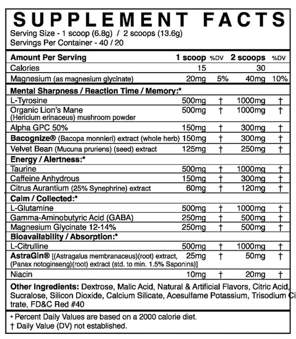 BlackMarket Labs Game|Pre Workout|Bodyandfitness.com