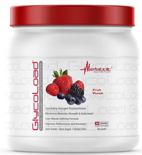 Metabolic Nutrition GlycoLoad 30 serving|Glutamine|Bodyandfitness.com