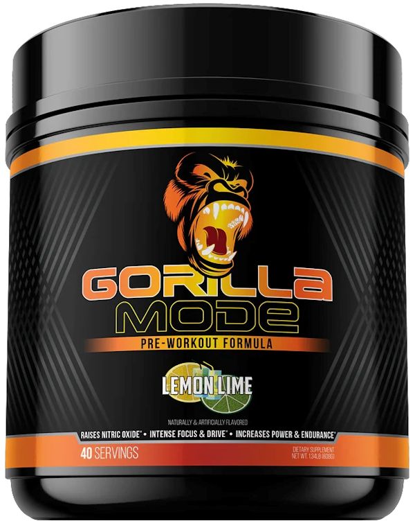 Gorilla Mind Mode Pre-Workout muscle size