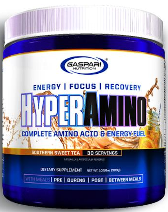 Gaspari Nutrition HyperAmino Athletic Performance|Amino Acids|Bodyandfitness.com