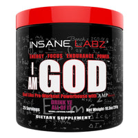 Insane Labz I Am God Pre-Workout High-Stimulant 