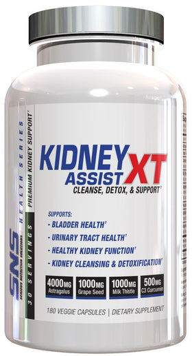Serious Nutrition Solutions SNS Kidney Assist XT 180 caps|Kidney Health|Bodyandfitness.com