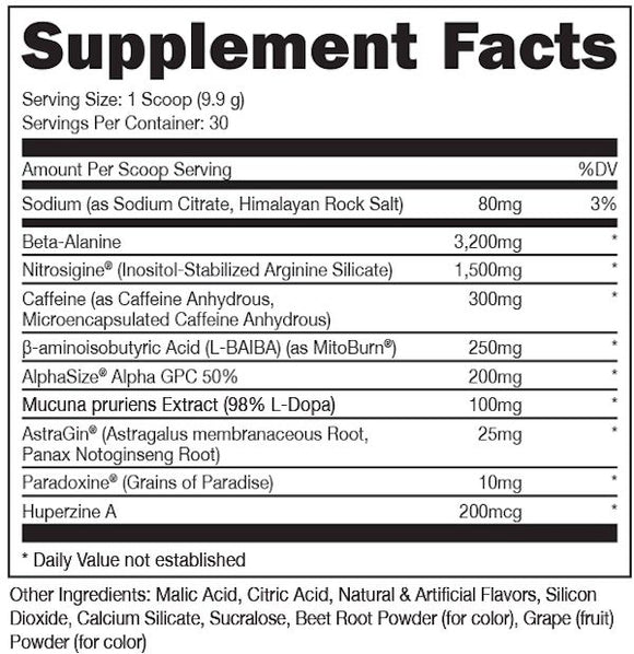 Bucked Up LFG Burn Thermogenic Pre-Workout|Fat Burner|Bodyandfitness.com