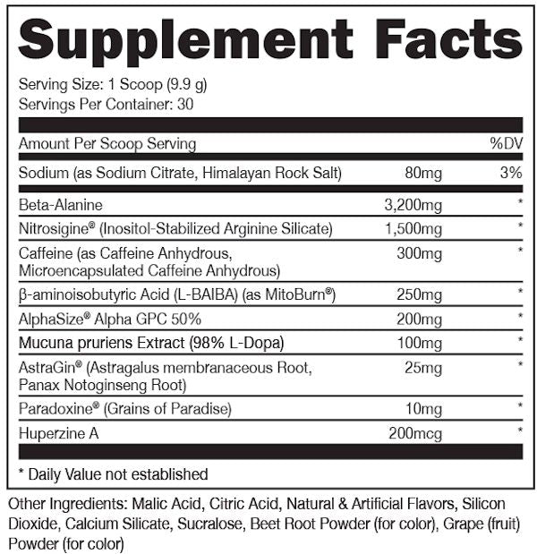 DAS Labs LFG Burn Pre-Workout
