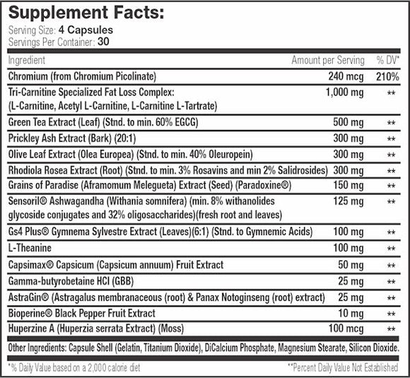 Serious Nutrition Solutions SNS Lean Edge Fat Burner|Fat Burner|Bodyandfitness.com
